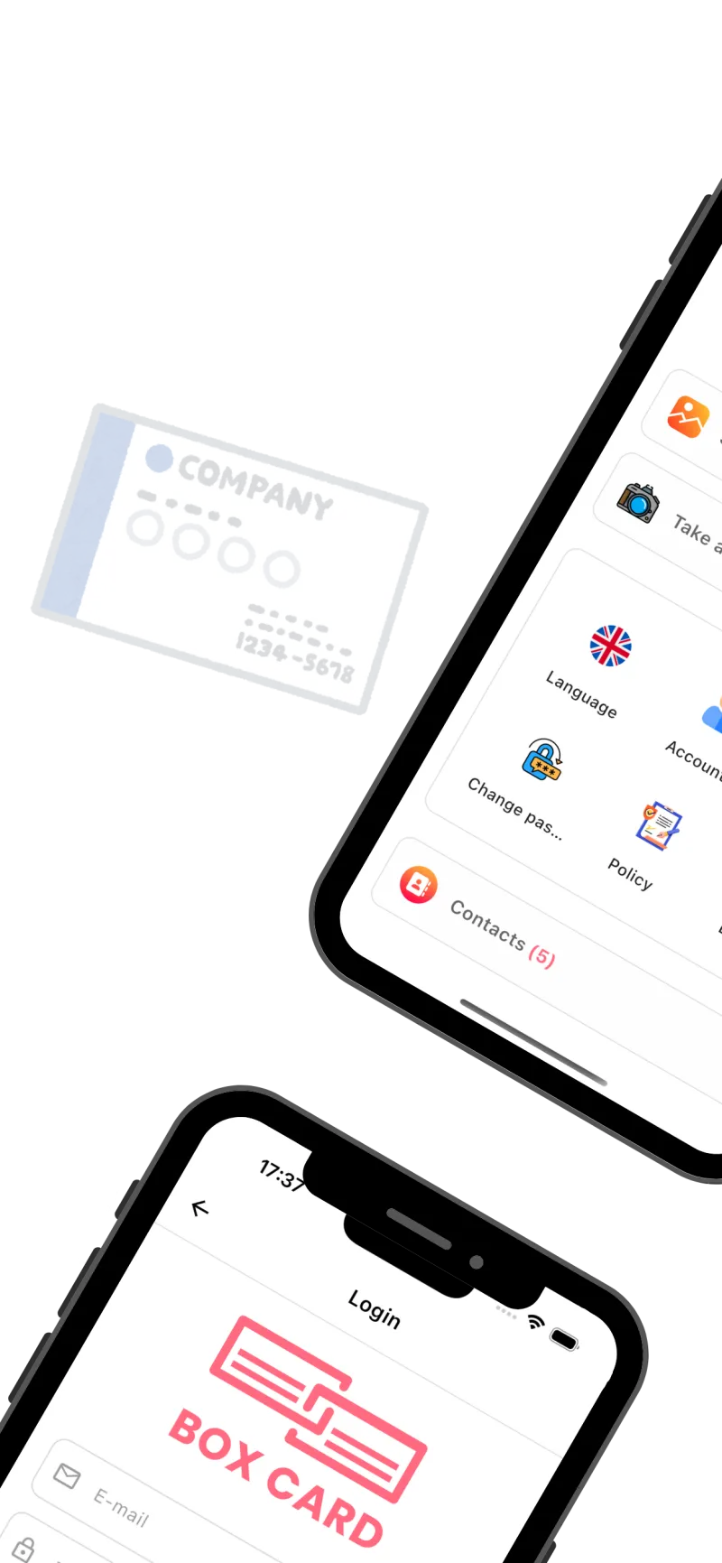Boxcard app screenshot for cn