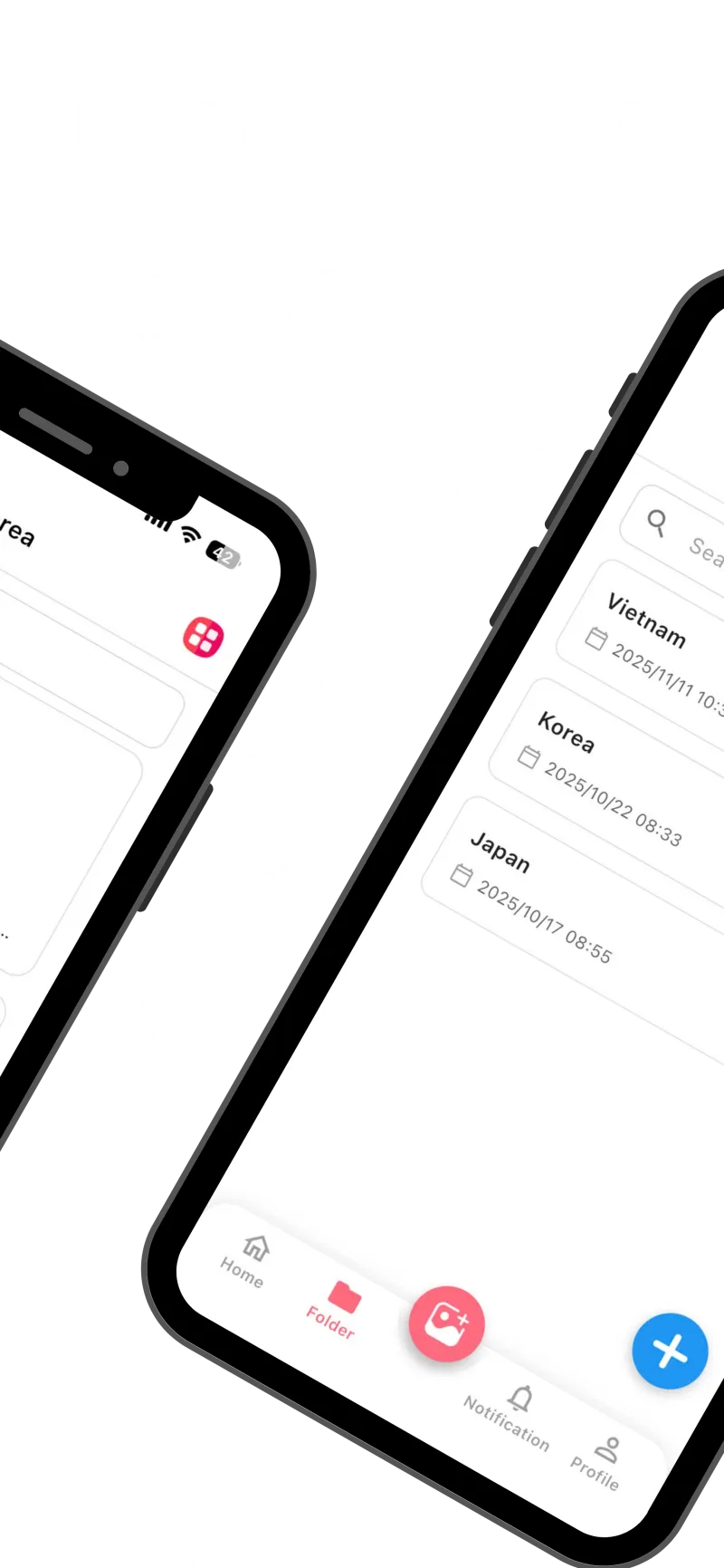 Boxcard app screenshot for en