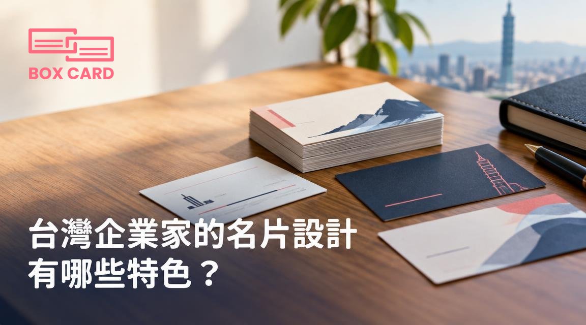 台灣企業家的名片設計有哪些特色？