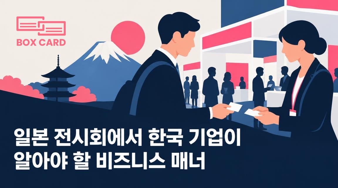 일본 전시회에서 한국 기업이 알아야 할 비즈니스 매너