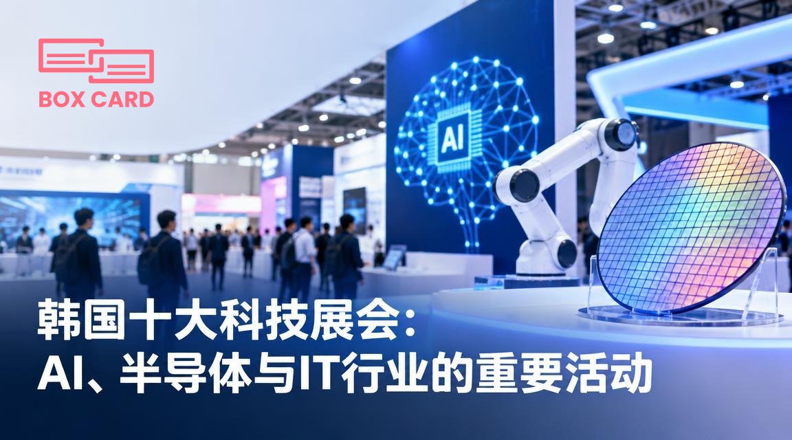 韩国十大科技展会：AI、半导体与IT行业的重要活动