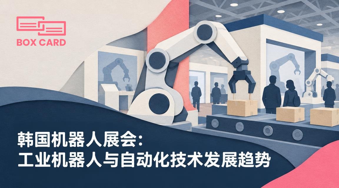 韩国机器人展会：工业机器人与自动化技术发展趋势