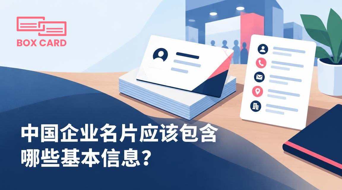 中国企业名片应该包含哪些基本信息？