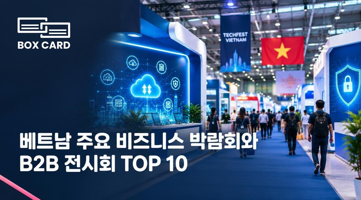 베트남 주요 비즈니스 박람회와 B2B 전시회 TOP 10