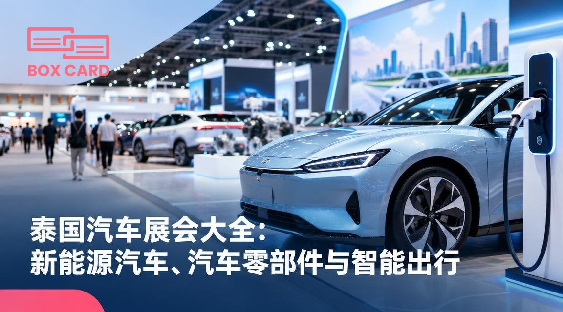 泰国汽车展会大全：新能源汽车、汽车零部件与智能出行