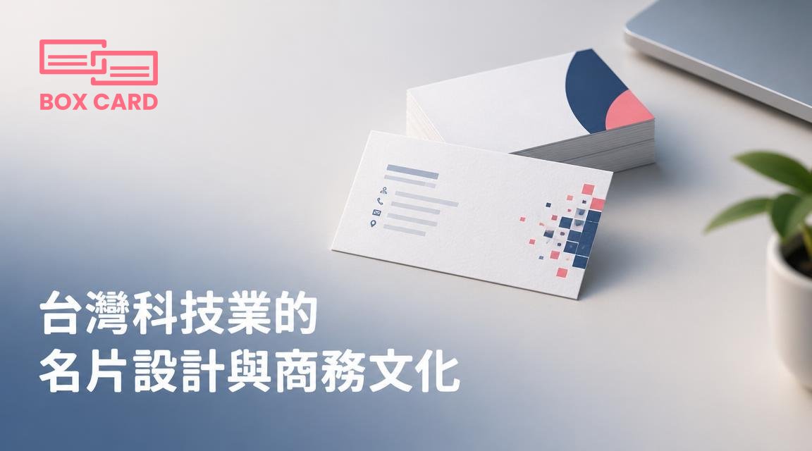 台灣科技業的名片設計與商務文化