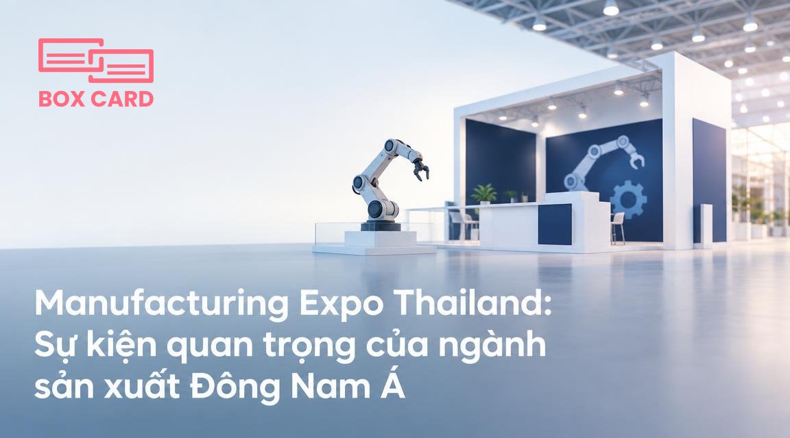 Manufacturing Expo Thailand: Sự kiện quan trọng của ngành sản xuất Đông Nam Á