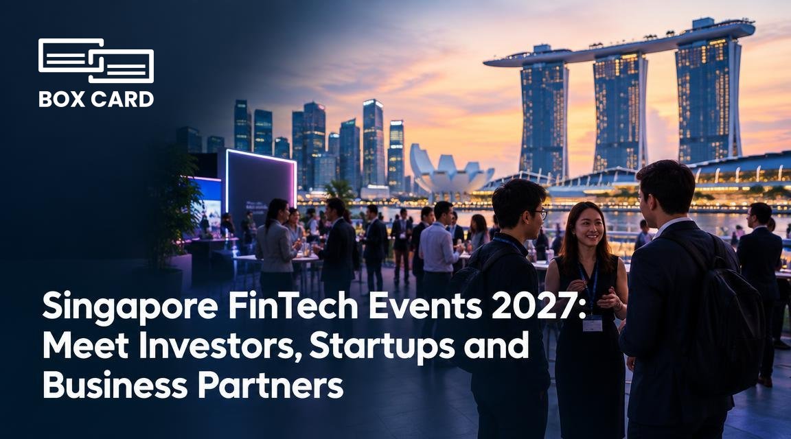 Singapore FinTech Events 2027: Meet Investors, Startups and Business Partners
