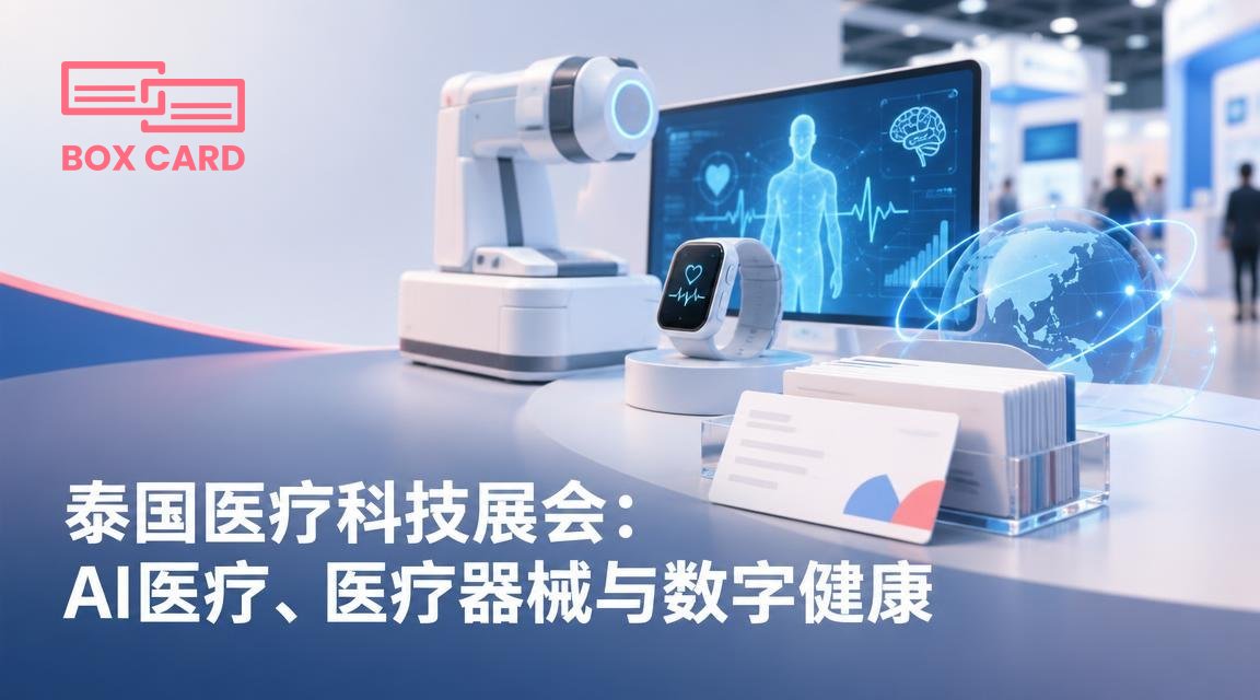 泰国医疗科技展会：AI医疗、医疗器械与数字健康