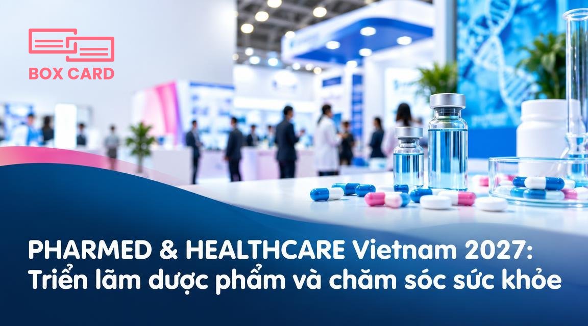 PHARMED & HEALTHCARE Vietnam 2027: Triển lãm dược phẩm và chăm sóc sức khỏe