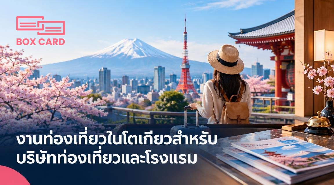 งานท่องเที่ยวในโตเกียวสำหรับบริษัทท่องเที่ยวและโรงแรม