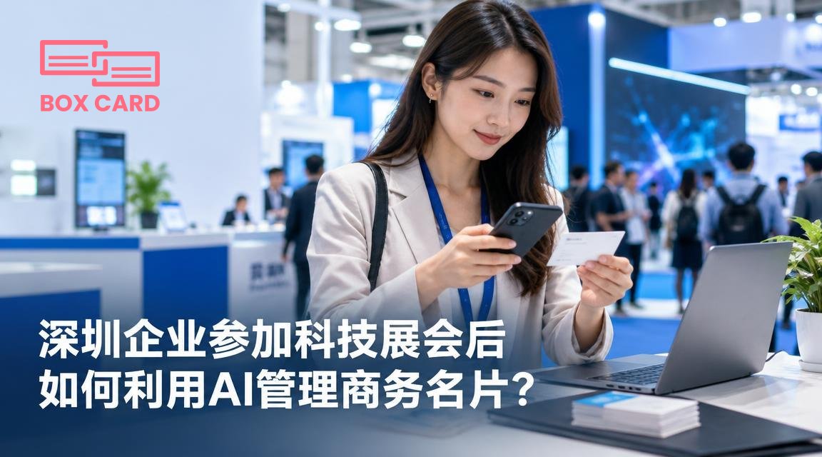 深圳企业参加科技展会后如何利用AI管理商务名片？