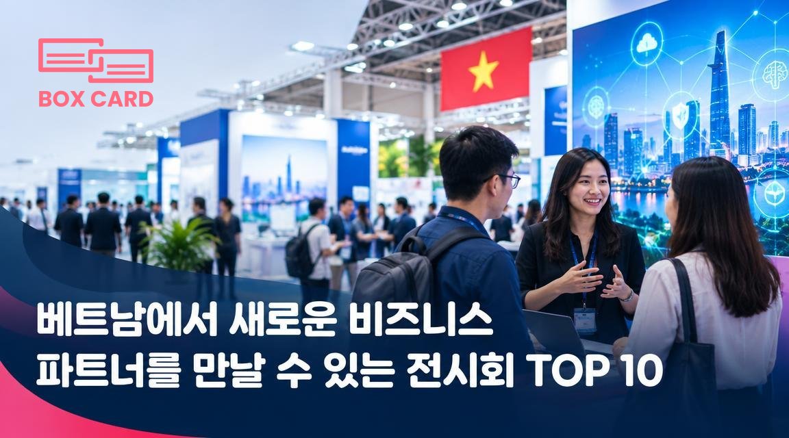 베트남에서 새로운 비즈니스 파트너를 만날 수 있는 전시회 TOP 10