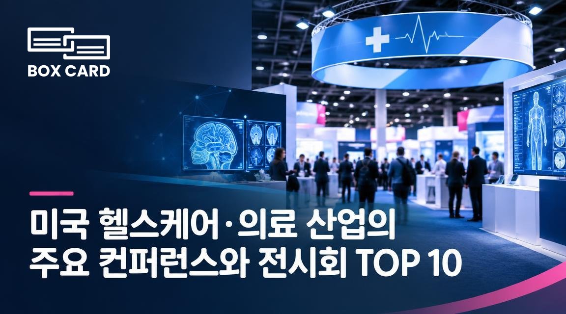 미국 헬스케어·의료 산업의 주요 컨퍼런스와 전시회 TOP 10