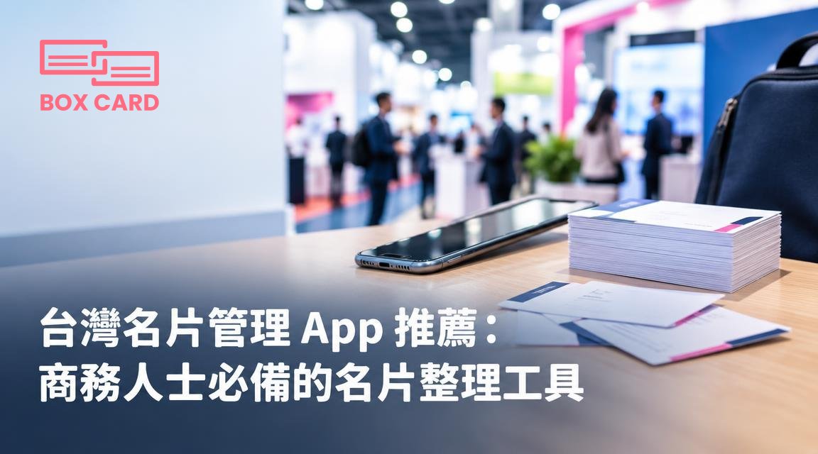 台灣名片管理 App 推薦：商務人士必備的名片整理工具