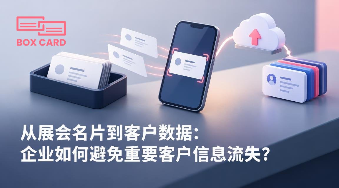 从展会名片到客户数据：企业如何避免重要客户信息流失？