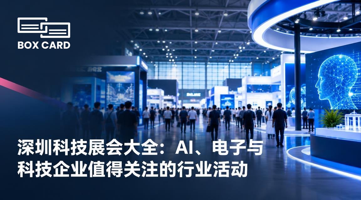 深圳科技展会大全：AI、电子与科技企业值得关注的行业活动