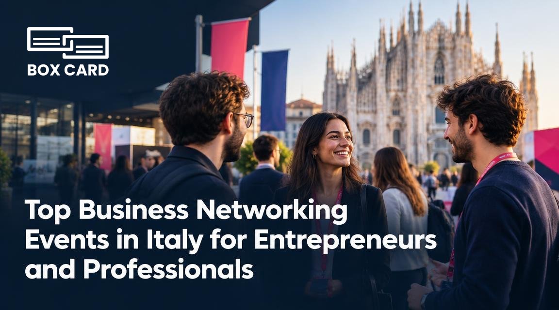 Top Business Networking Events in Italy for Entrepreneurs and Professionals