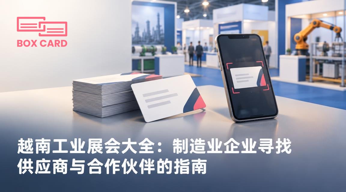 越南工业展会大全：制造业企业寻找供应商与合作伙伴的指南