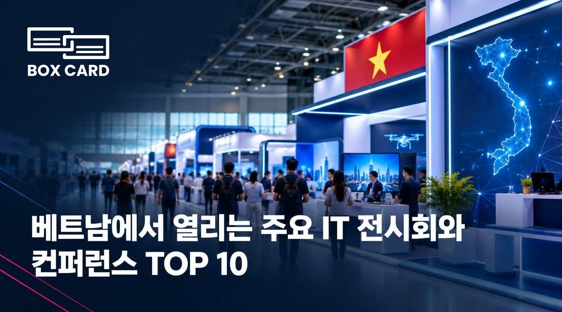 베트남에서 열리는 주요 IT 전시회와 컨퍼런스 TOP 10
