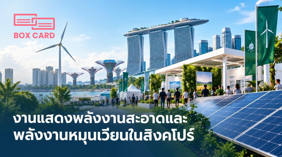 งานแสดงพลังงานสะอาดและพลังงานหมุนเวียนในสิงคโปร์