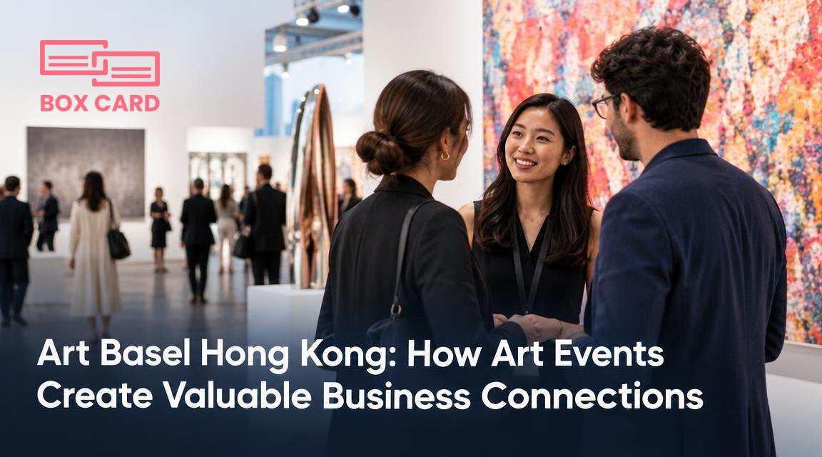 Art Basel Hong Kong: How Art Events Create Valuable Business Connections