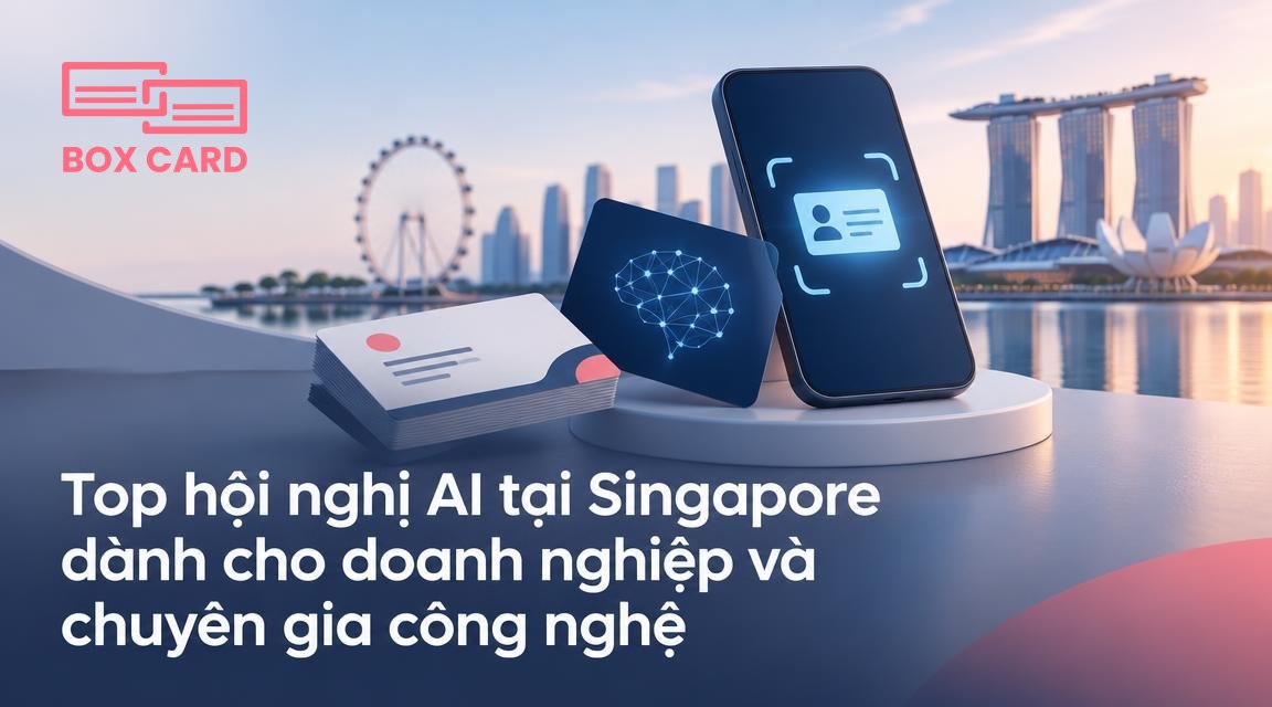 Top hội nghị AI tại Singapore dành cho doanh nghiệp và chuyên gia công nghệ