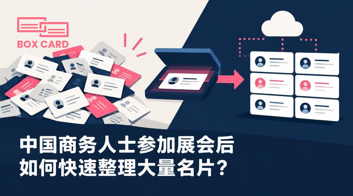 中国商务人士参加展会后如何快速整理大量名片？