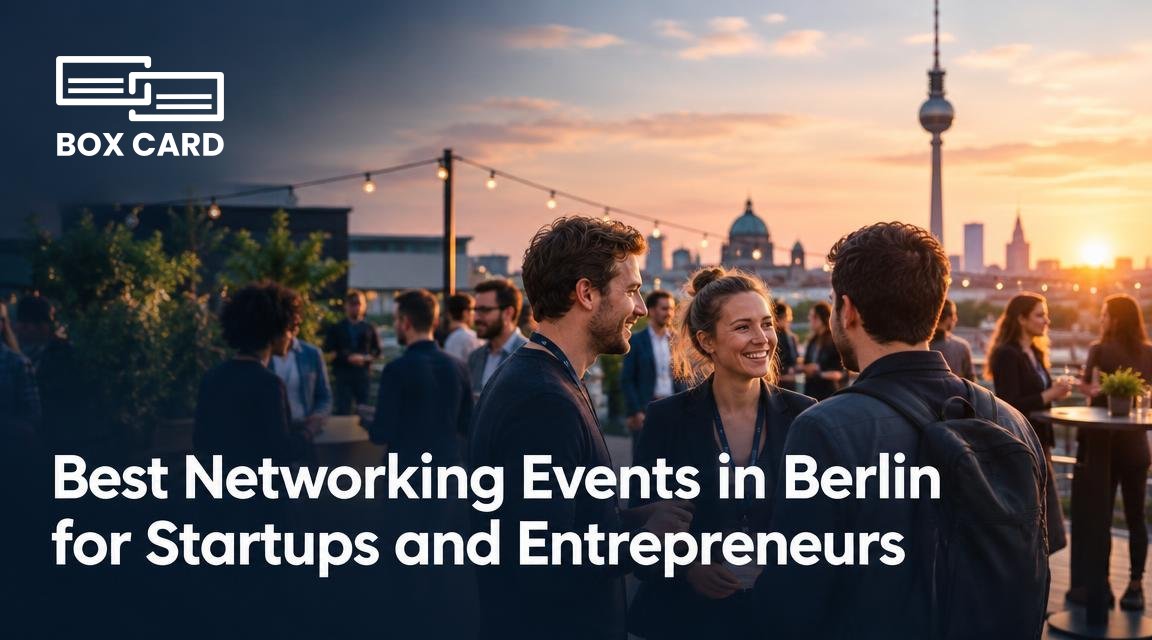 Best Networking Events in Berlin for Startups and Entrepreneurs