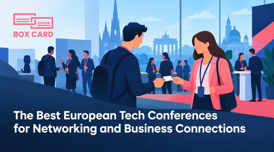 The Best European Tech Conferences for Networking and Business Connections