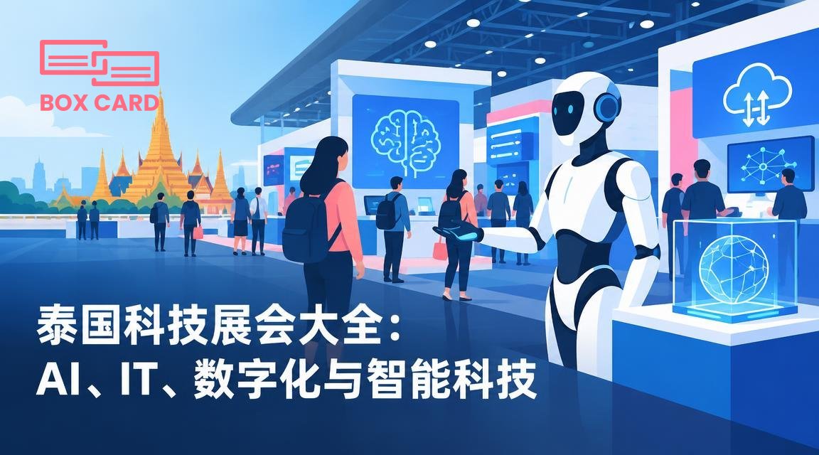 泰国科技展会大全：AI、IT、数字化与智能科技