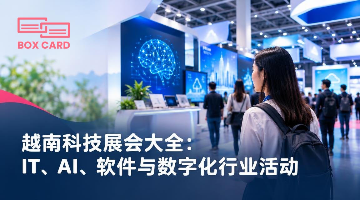 越南科技展会大全：IT、AI、软件与数字化行业活动