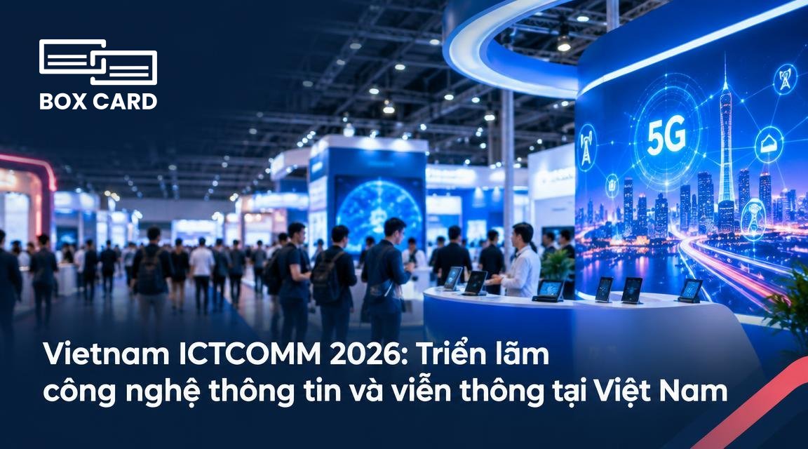 Vietnam ICTCOMM 2026: Triển lãm công nghệ thông tin và viễn thông tại Việt Nam