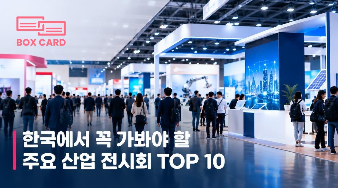 한국에서 꼭 가봐야 할 주요 산업 전시회 TOP 10