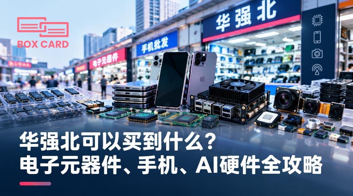 华强北可以买到什么？电子元器件、手机、AI硬件全攻略