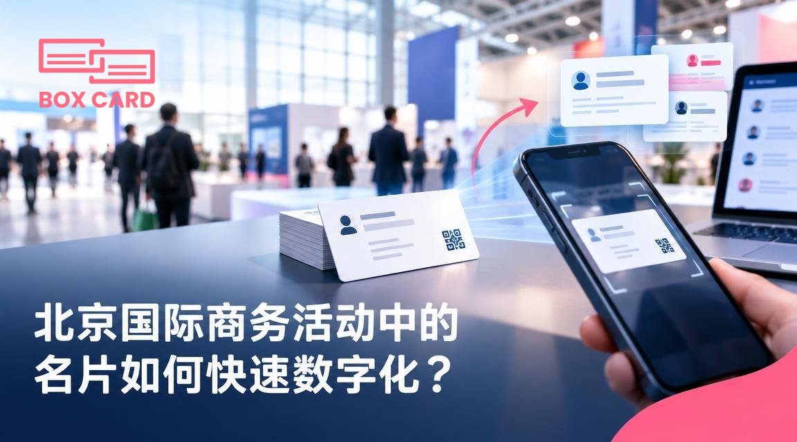 北京国际商务活动中的名片如何快速数字化？