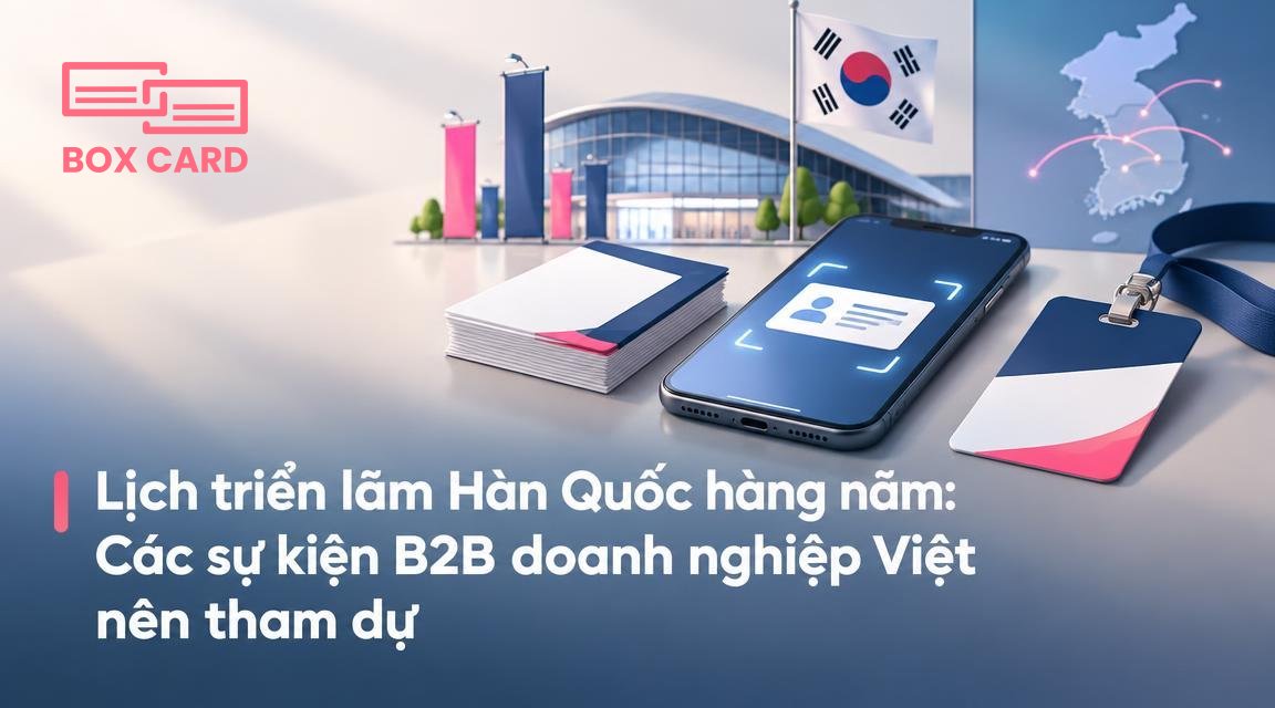 Lịch triển lãm Hàn Quốc hàng năm: Các sự kiện B2B doanh nghiệp Việt nên tham dự