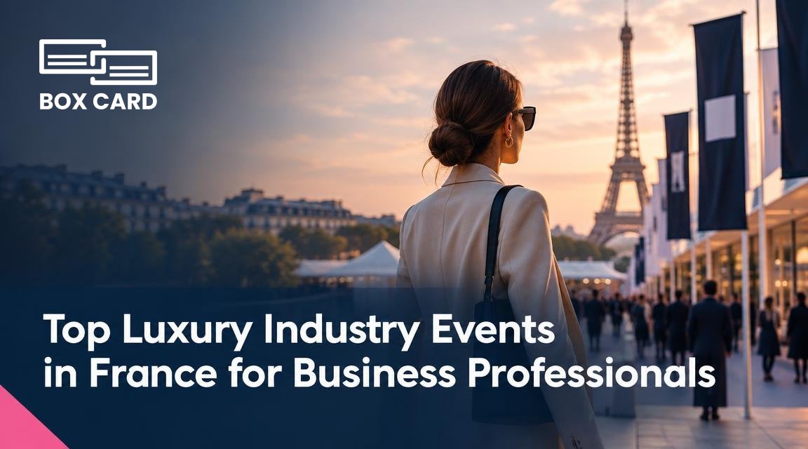 Top Luxury Industry Events in France for Business Professionals