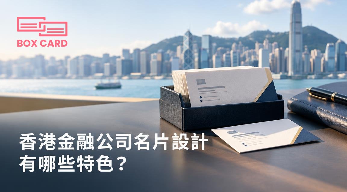 香港金融公司名片設計有哪些特色？