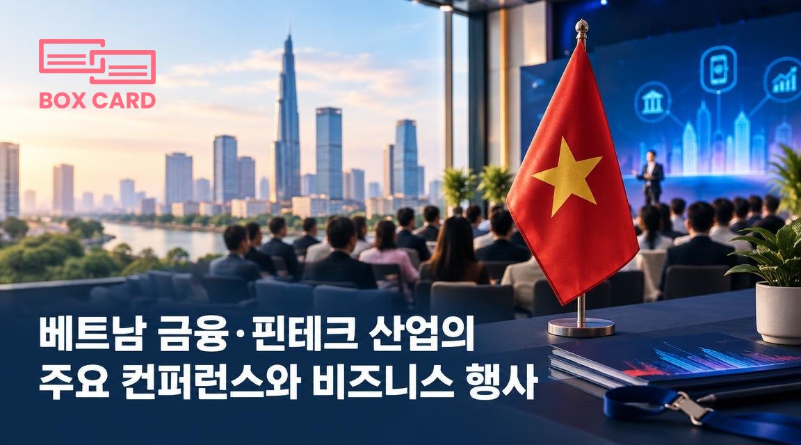 베트남 금융·핀테크 산업의 주요 컨퍼런스와 비즈니스 행사