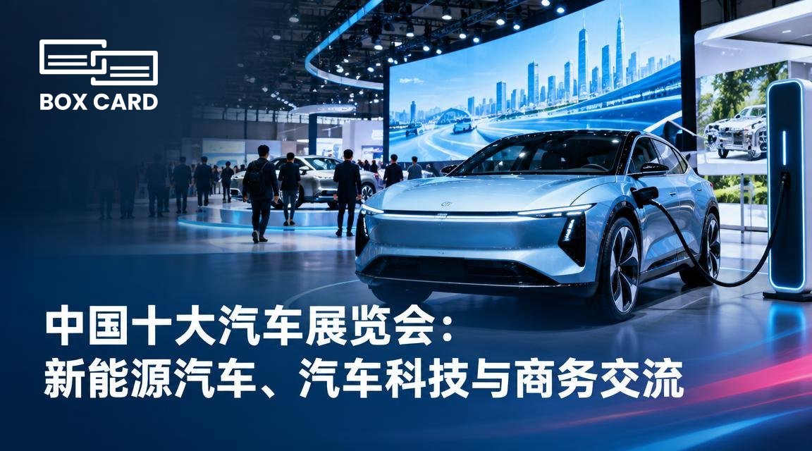 中国十大汽车展览会：新能源汽车、汽车科技与商务交流