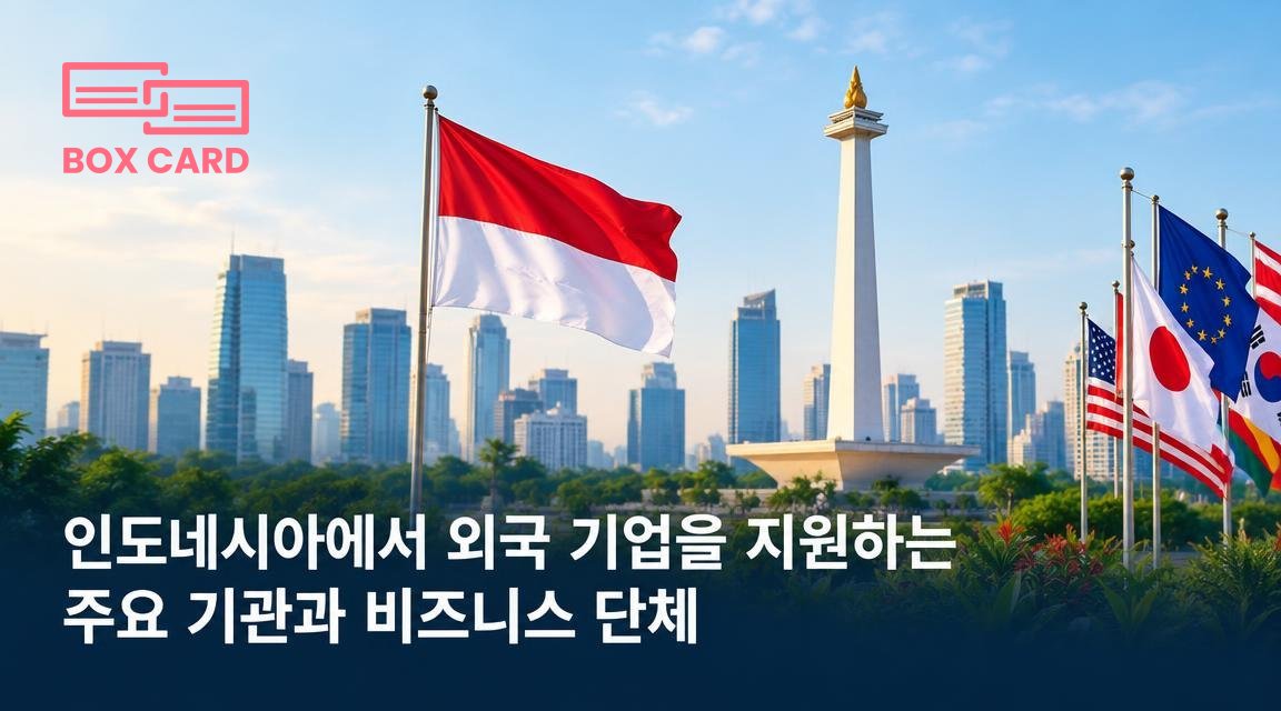 인도네시아에서 외국 기업을 지원하는 주요 기관과 비즈니스 단체