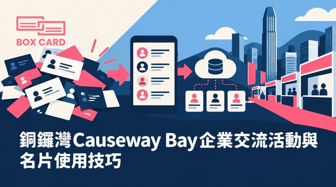 銅鑼灣Causeway Bay企業交流活動與名片使用技巧