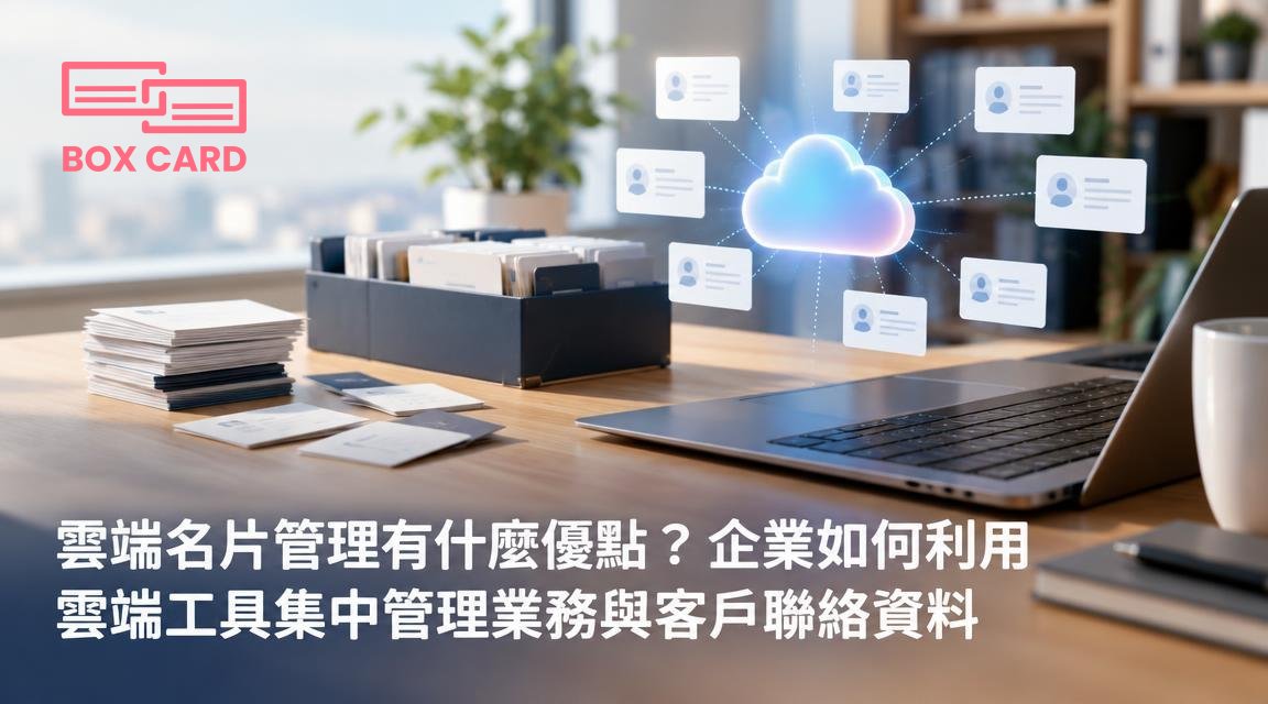 雲端名片管理有什麼優點？企業如何利用雲端工具集中管理業務與客戶聯絡資料