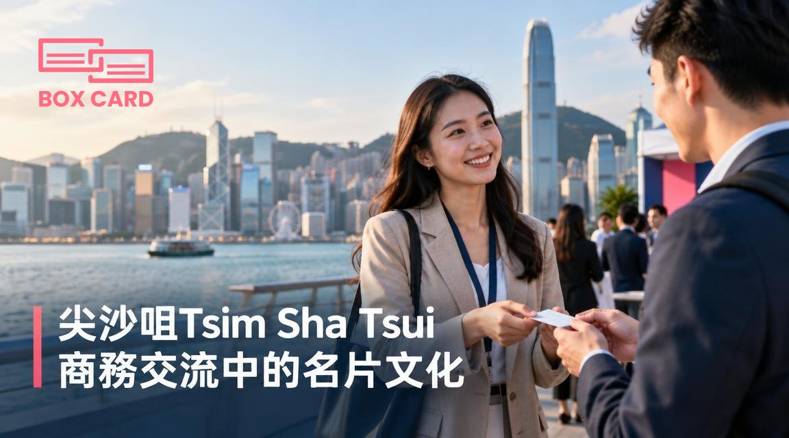 尖沙咀Tsim Sha Tsui商務交流中的名片文化