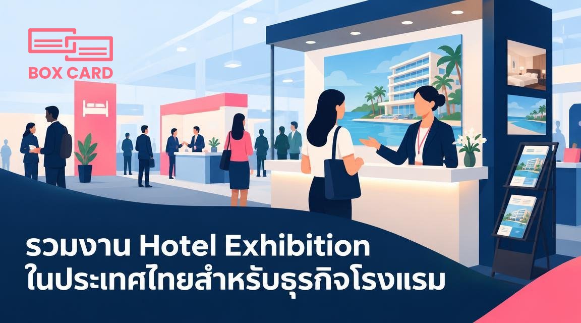รวมงาน Hotel Exhibition ในประเทศไทยสำหรับธุรกิจโรงแรม