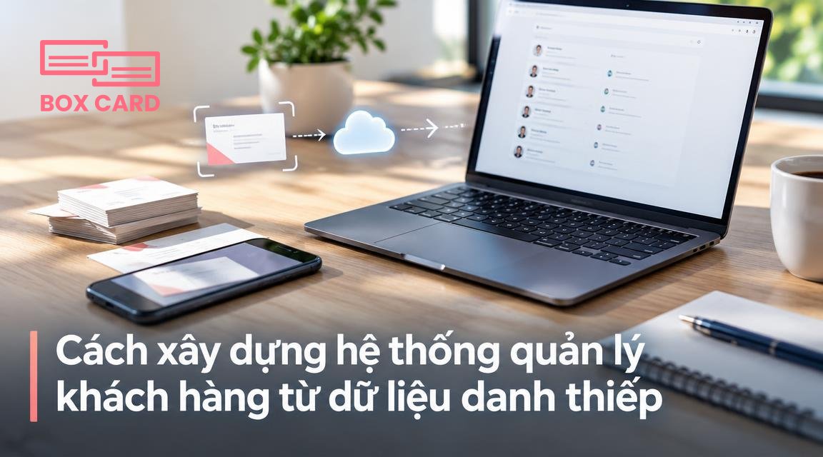 Cách xây dựng hệ thống quản lý khách hàng từ dữ liệu danh thiếp