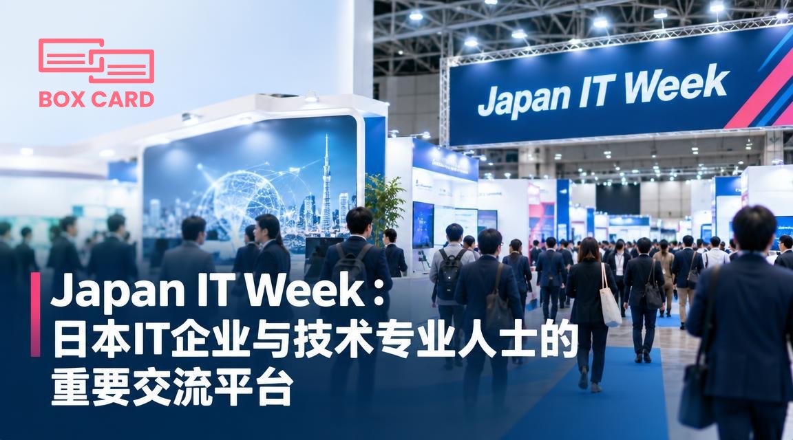 Japan IT Week：日本IT企业与技术专业人士的重要交流平台