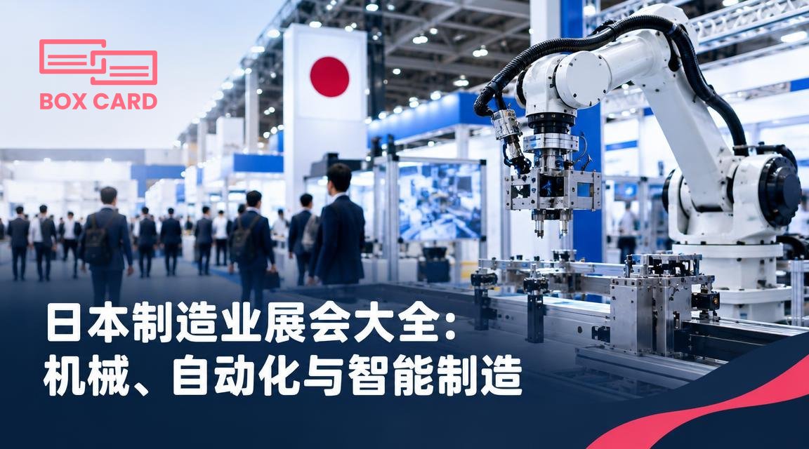 日本制造业展会大全：机械、自动化与智能制造