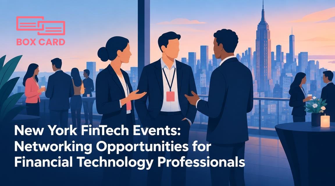 New York FinTech Events: Networking Opportunities for Financial Technology Professionals
